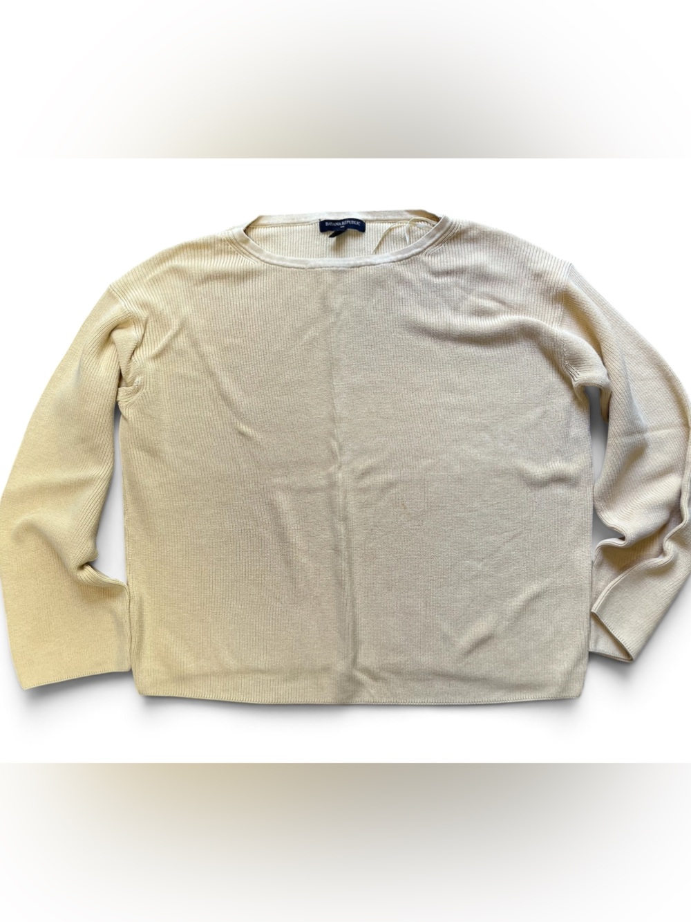 Banana republic woman’s size medium mustard colored Knit Sweater
